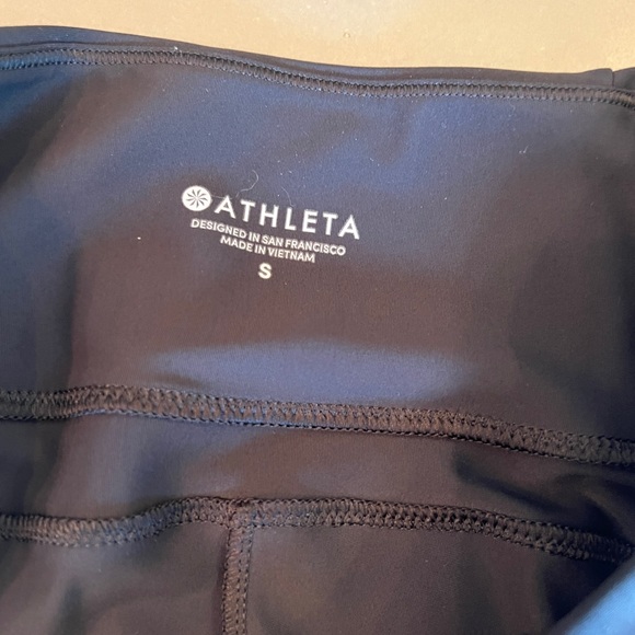 ATHLETA ZIPPERED LEGGINGS - Picture 3 of 7
